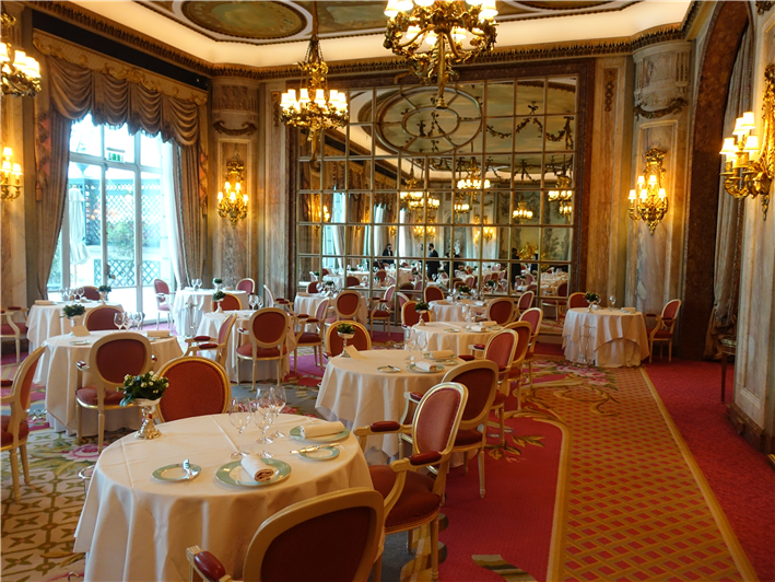 Ritz dining room in May 2021